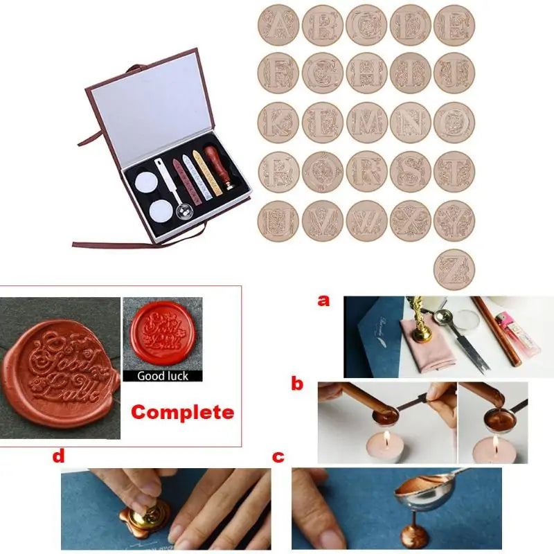 Alphabet Wax Seal Set