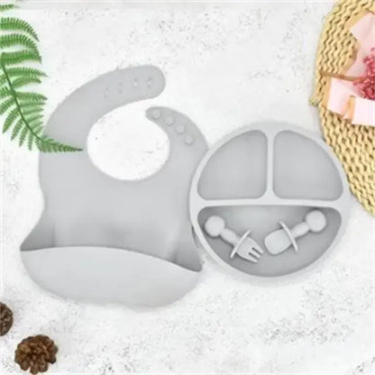 Baby Silicone Plate Set